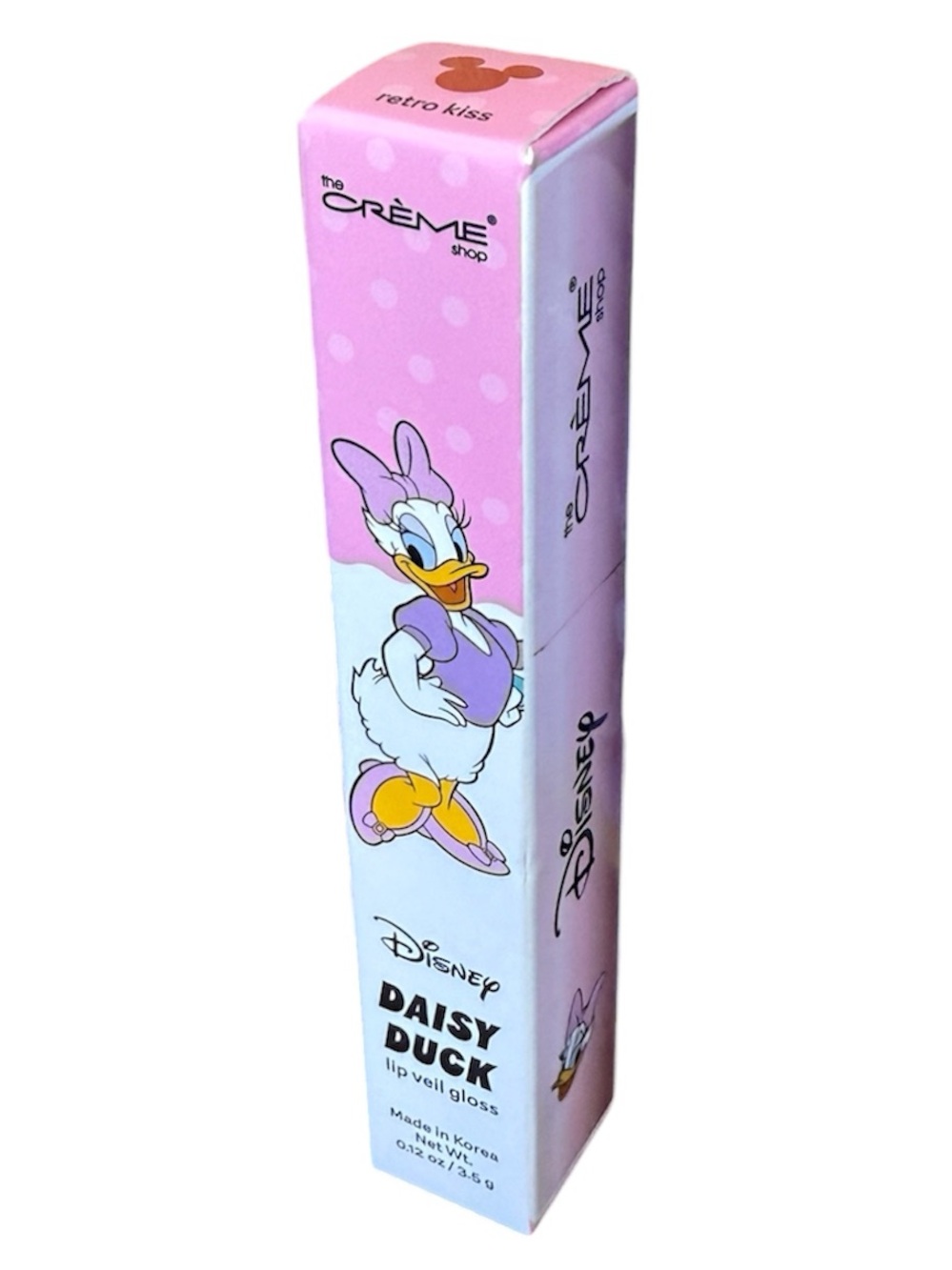 The Crème Shop x Disney Daisy Duck Lip Veil Gloss — Retro Kiss Color